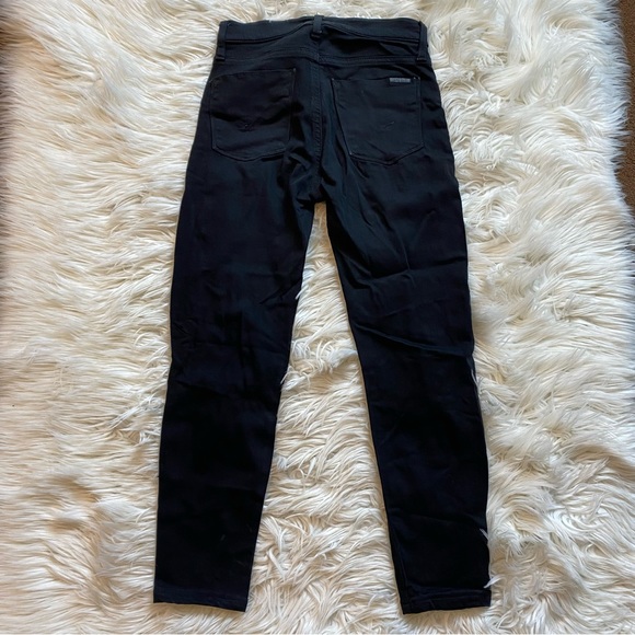 Hudson Barbara high waist super skinny black jeans size 25 - Picture 4 of 9